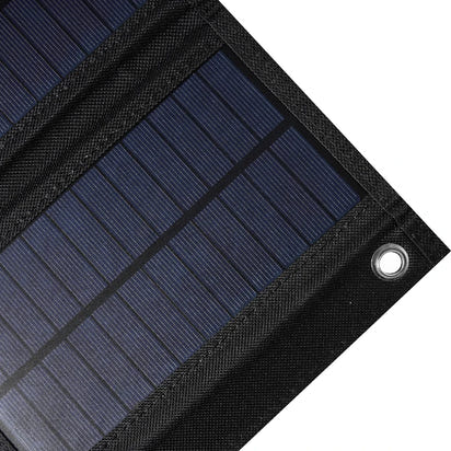 Katlanabilir Güneş Paneli 5 Katlı Taşınabilir 10W/h USB 5V DC Güneş Şarj Cihazı Mobil Güç Kaynağı Tam Zamanlı Güneş Enerjisi100W 80W 60W